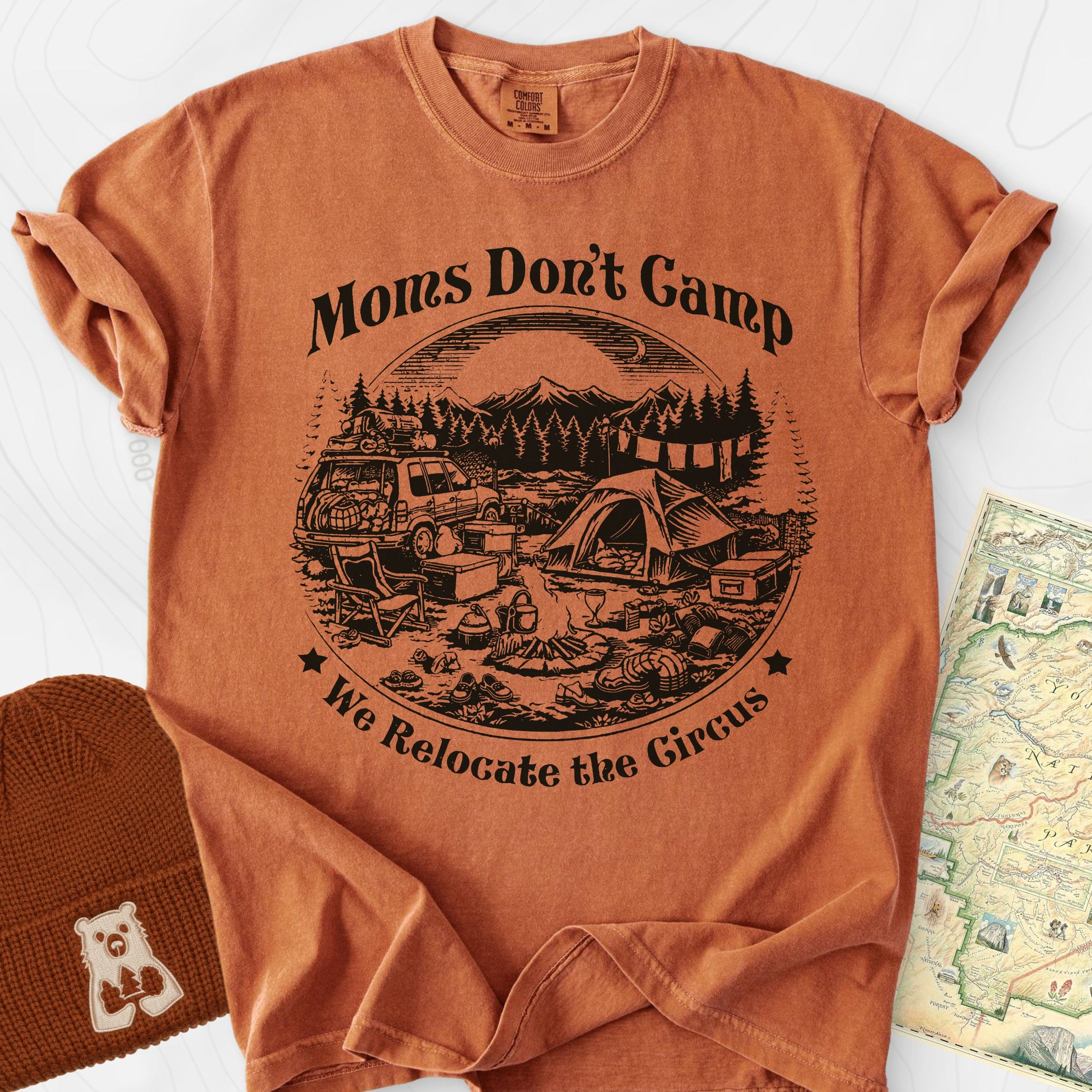 Relocate the Circus T-Shirt – The Grizzly Co.