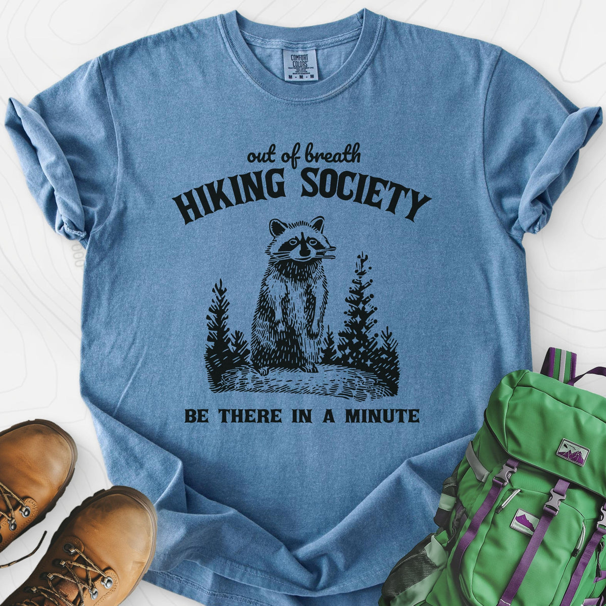 Out Of Breath Hiking Society T-Shirt