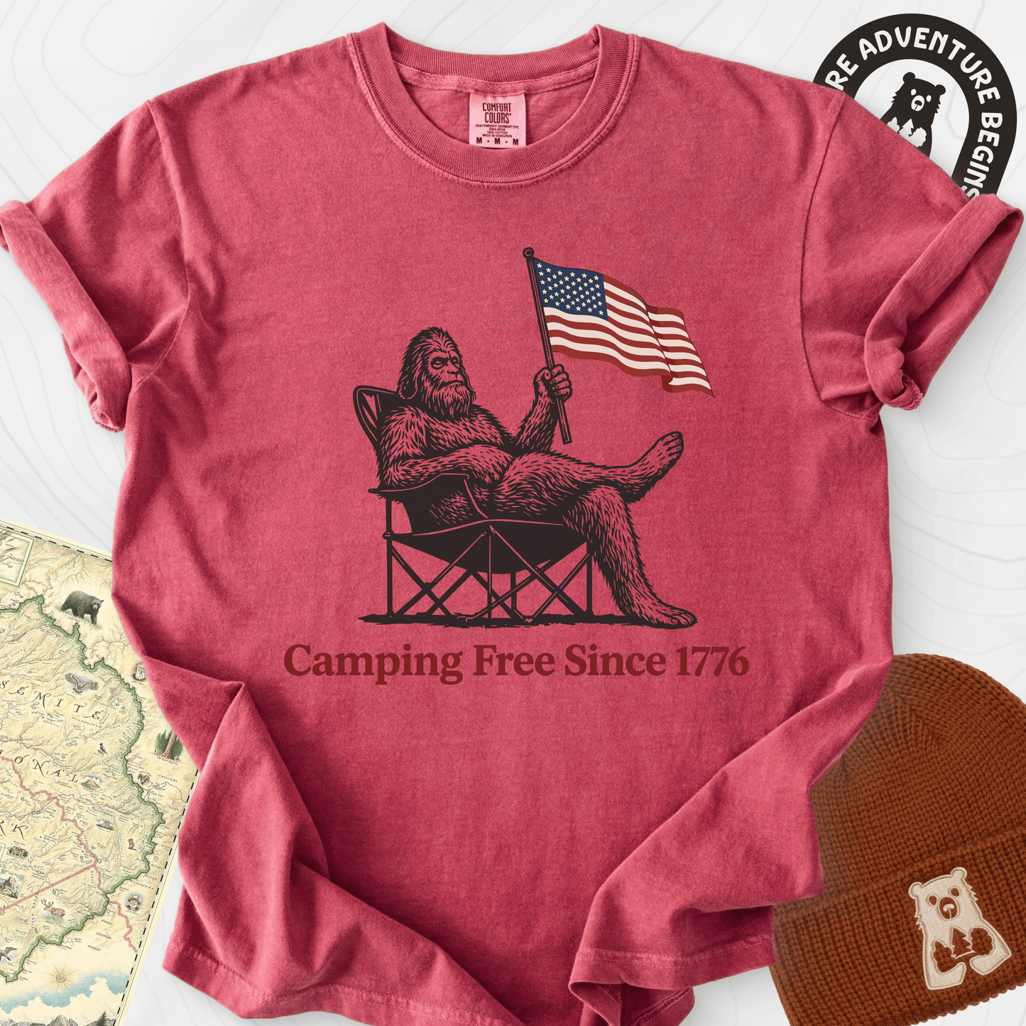 Camping Free T-Shirt