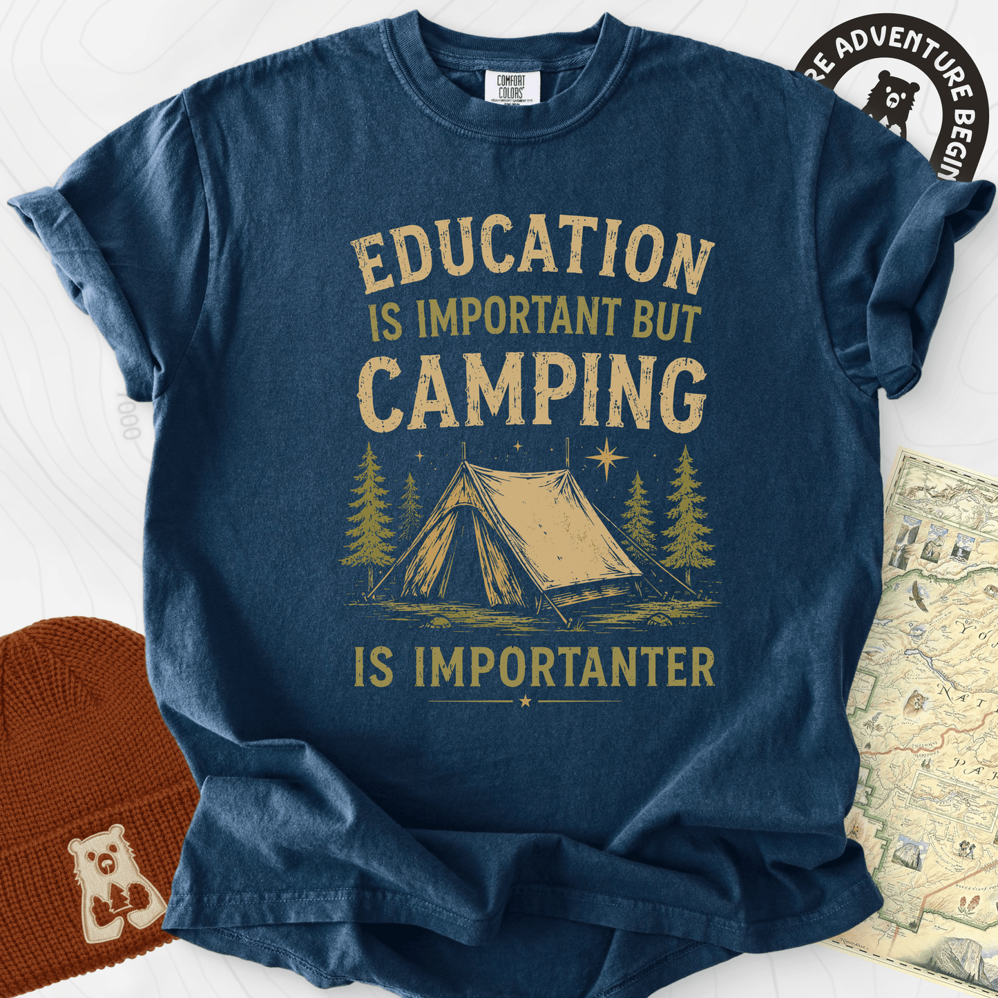 Camping Education T-Shirt