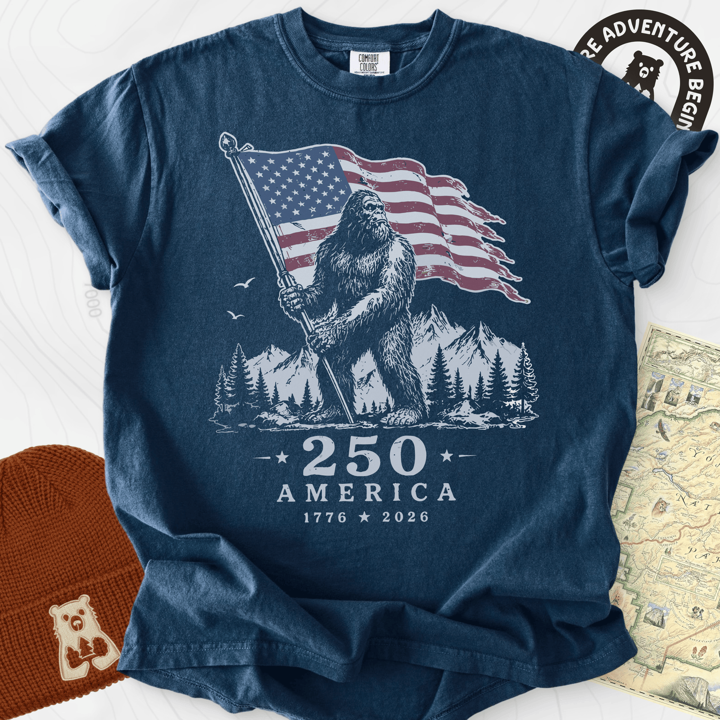 Bigfoot Patriot T-Shirt