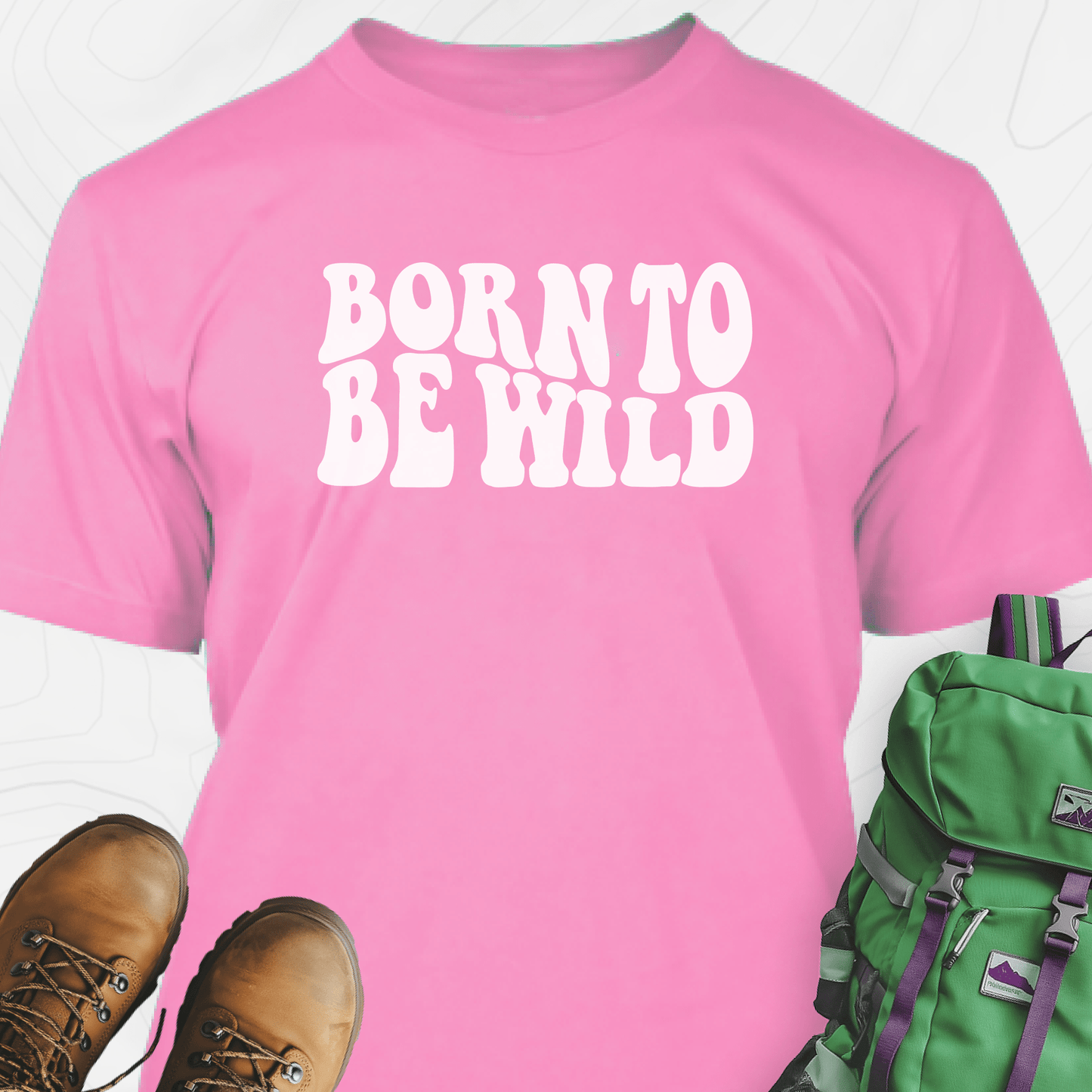 Born To Be Wild Retro T-Shirt