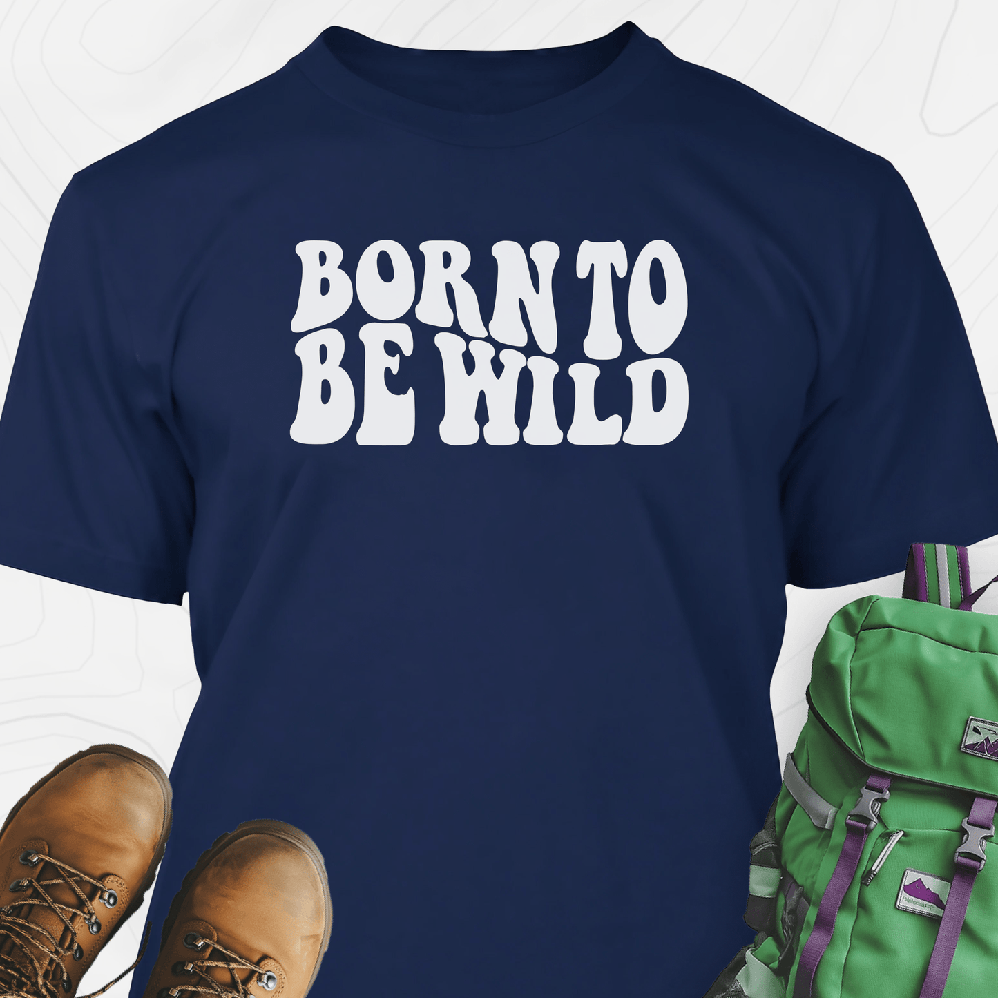 Born To Be Wild Retro T-Shirt