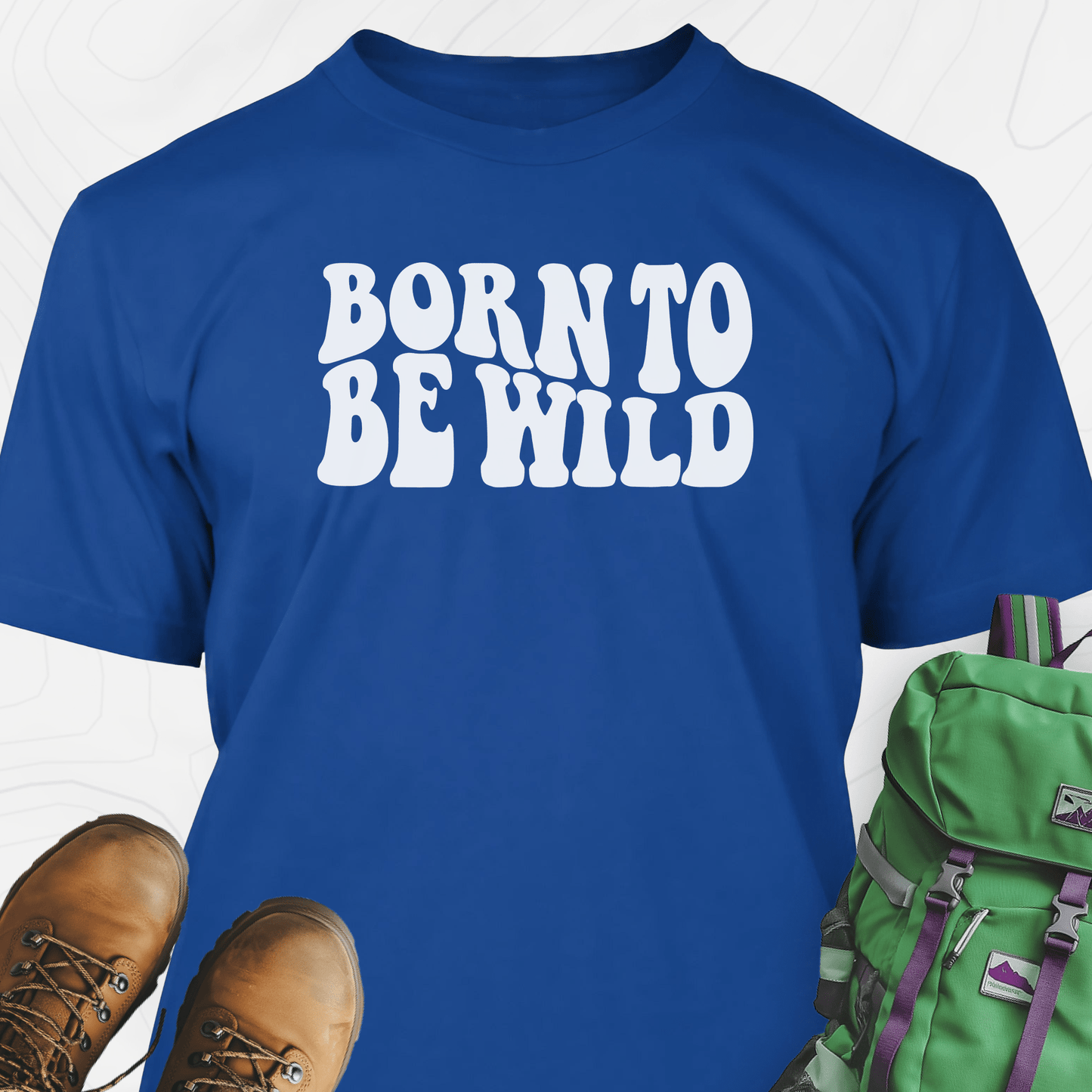 Born To Be Wild Retro T-Shirt