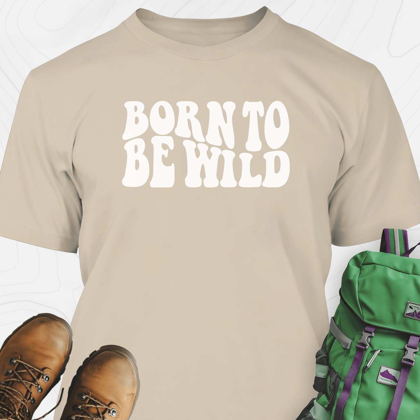 Born To Be Wild Retro T-Shirt