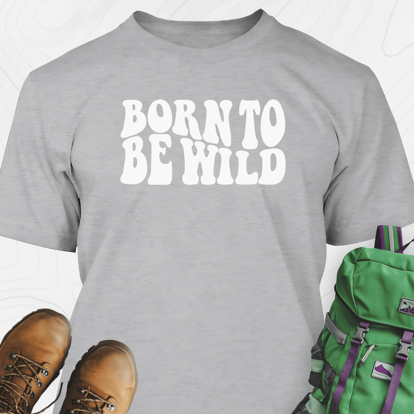 Born To Be Wild Retro T-Shirt