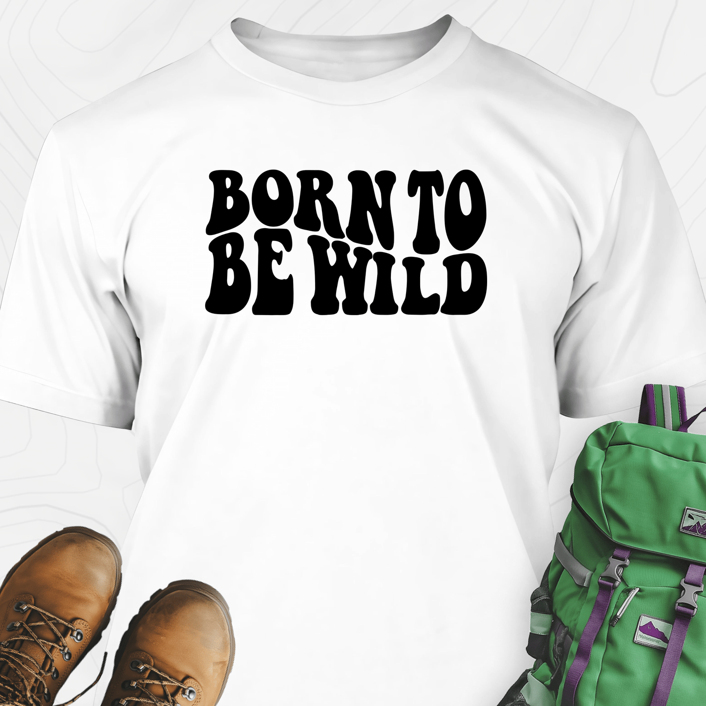 Born To Be Wild Retro T-Shirt
