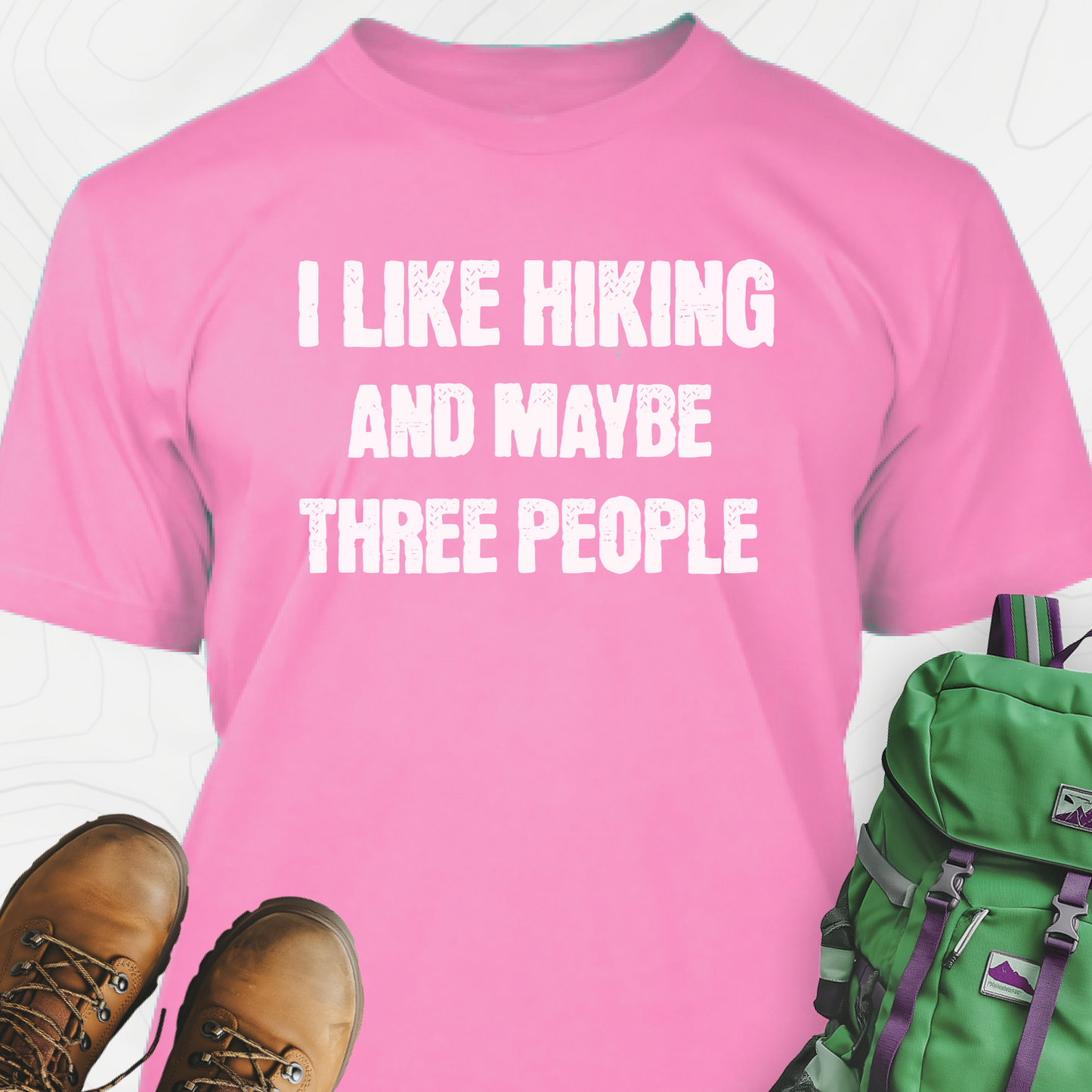 I Like Hiking... T-Shirt