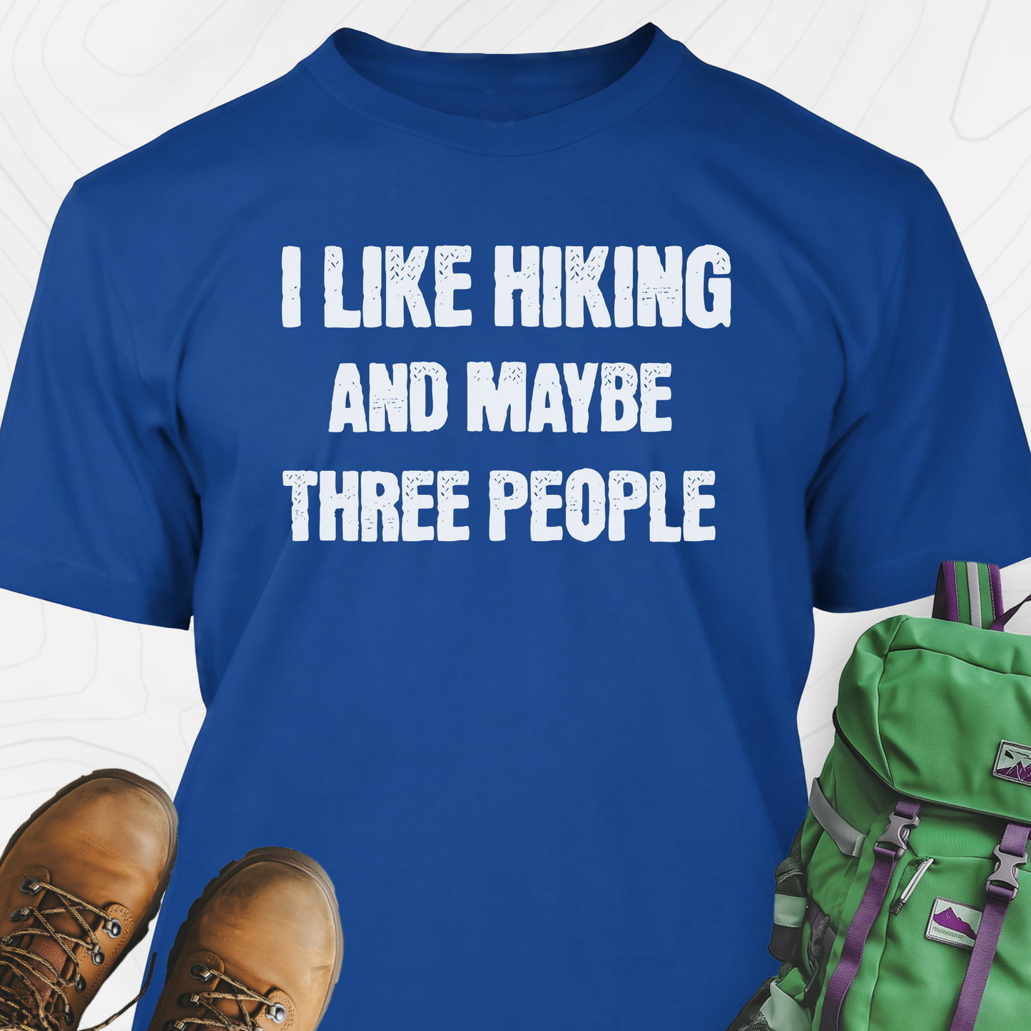 I Like Hiking... T-Shirt