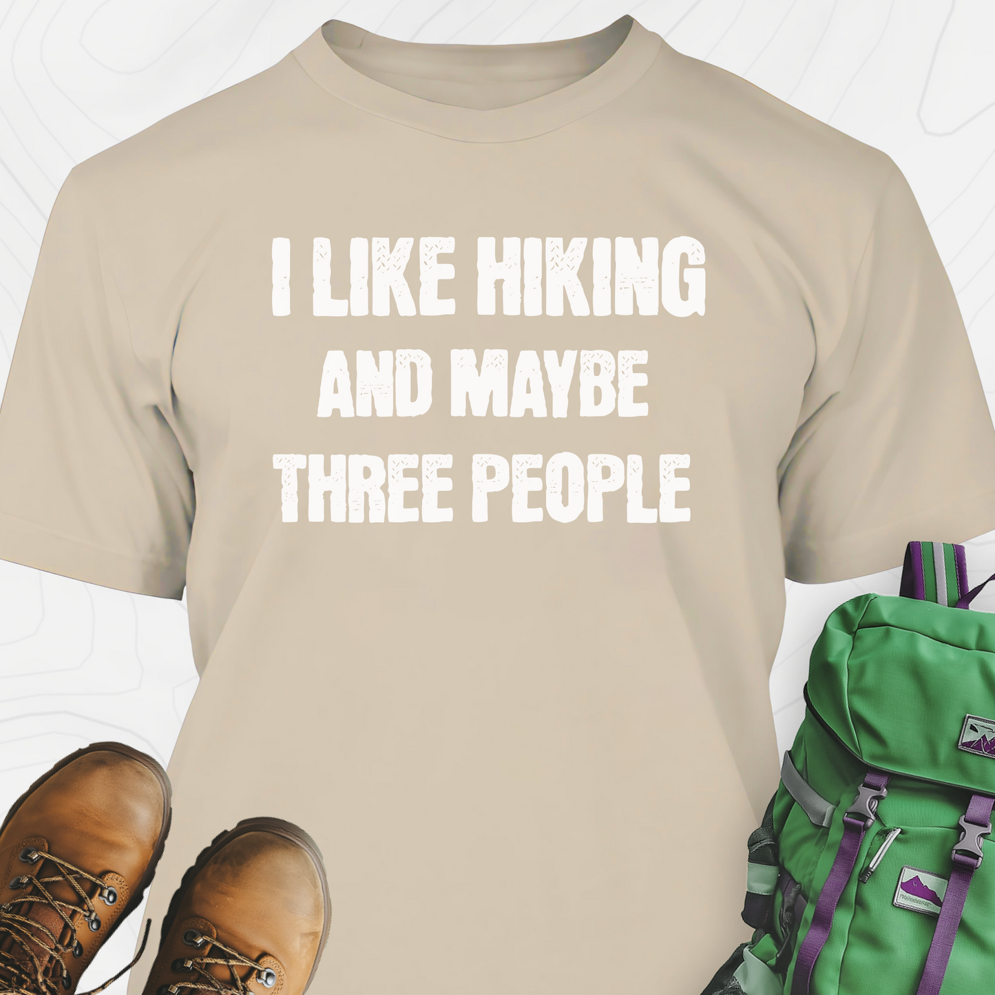 I Like Hiking... T-Shirt