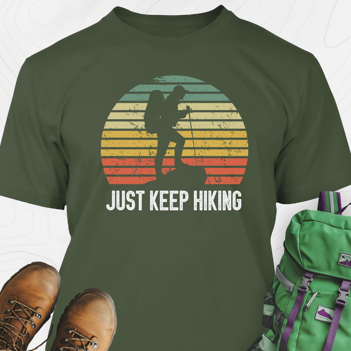 Just Keep Hiking T-Shirt