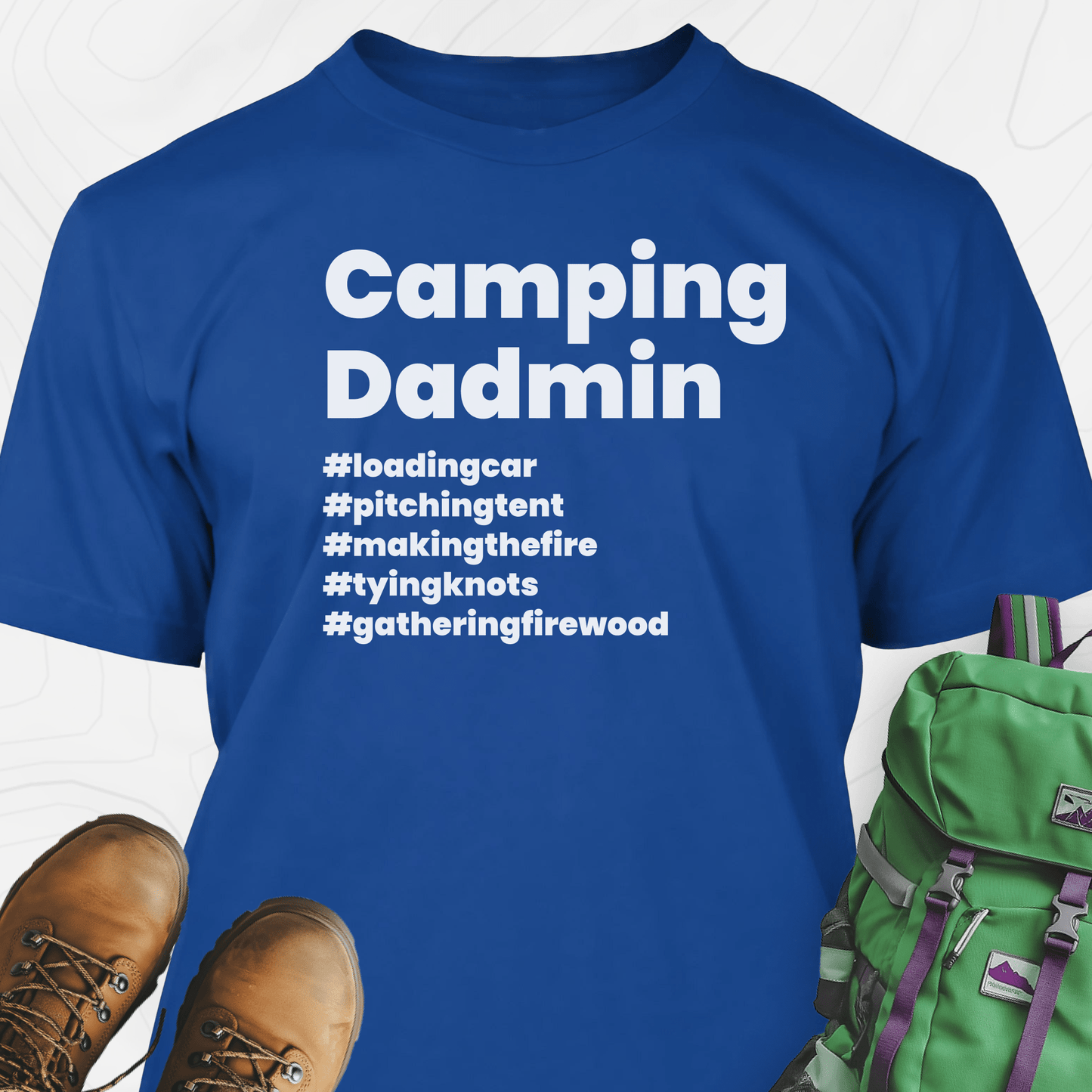 Camping Dadmin T-Shirt