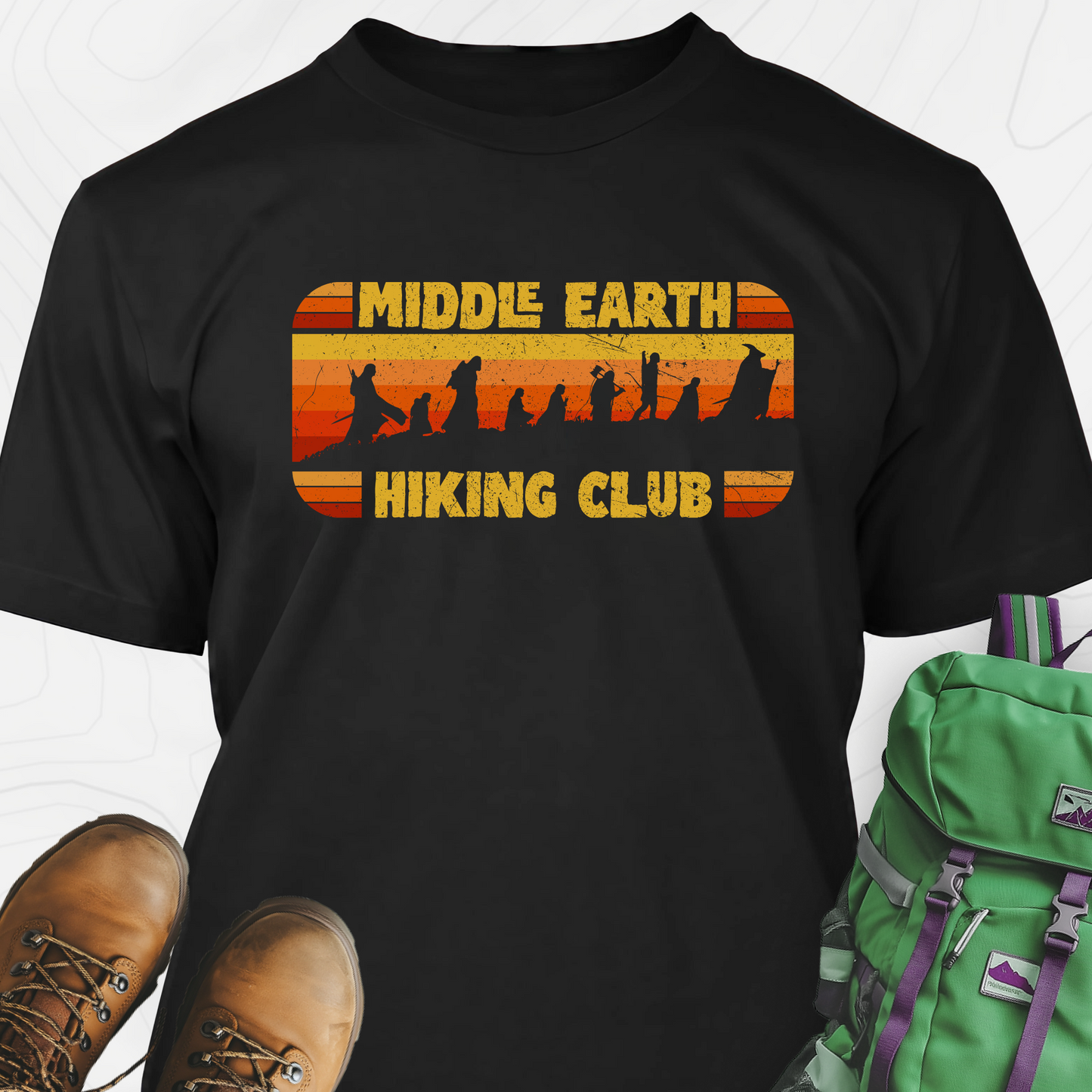 Middle Earth Hiking Club T-Shirt