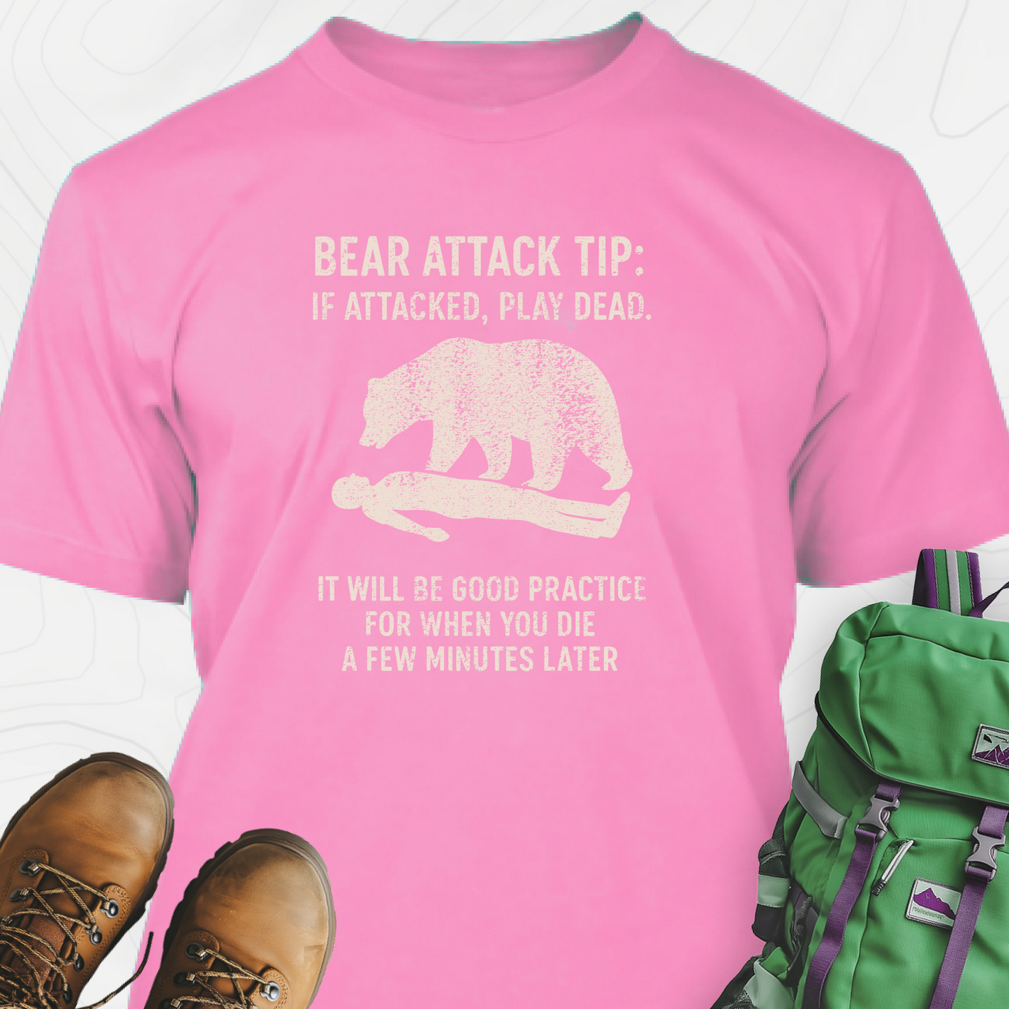 Bear Attack Tip T-Shirt