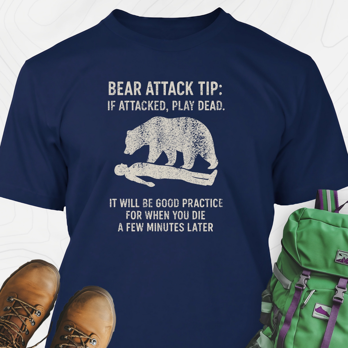 Bear Attack Tip T-Shirt