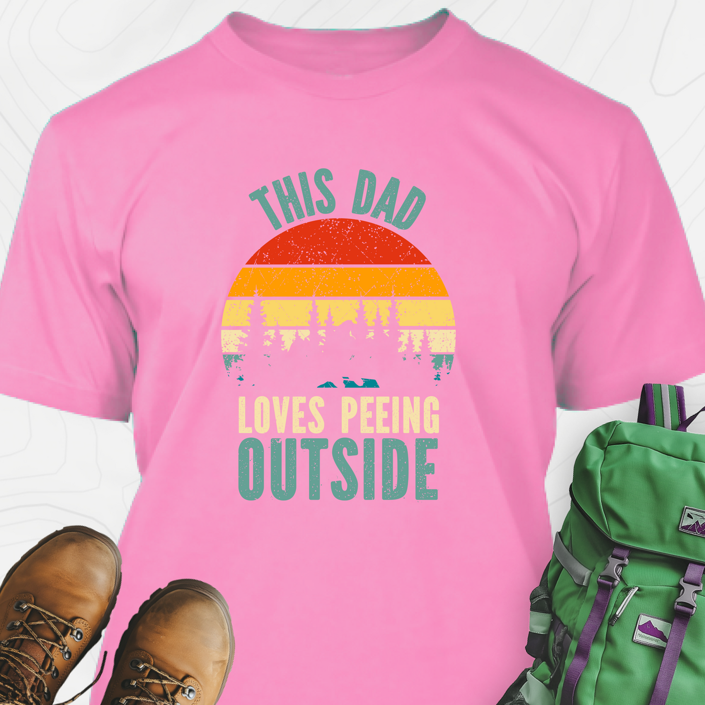 This Dad Loves Peeing Outside T-Shirt