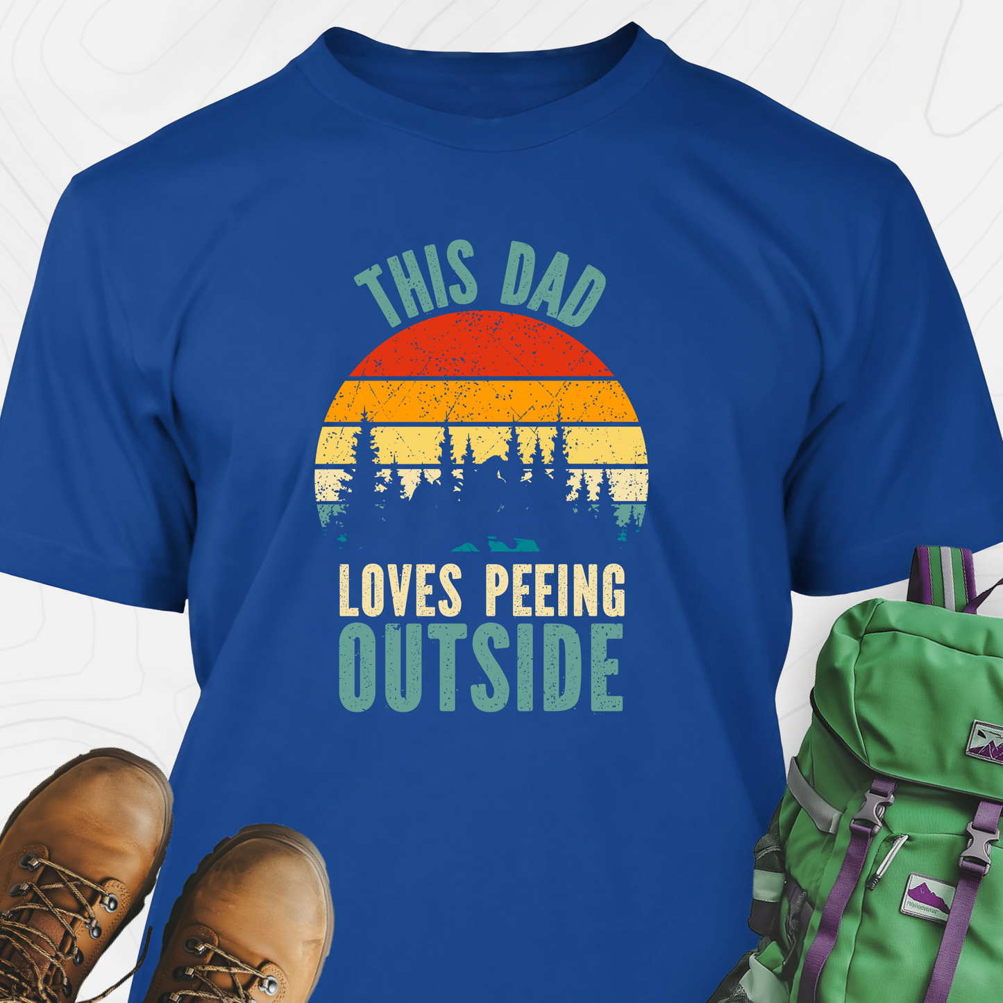 This Dad Loves Peeing Outside T-Shirt