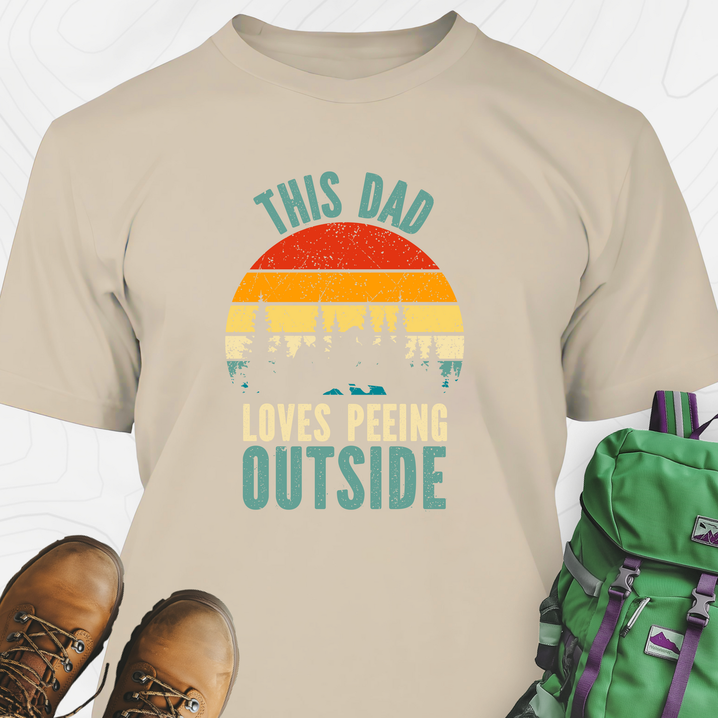 This Dad Loves Peeing Outside T-Shirt