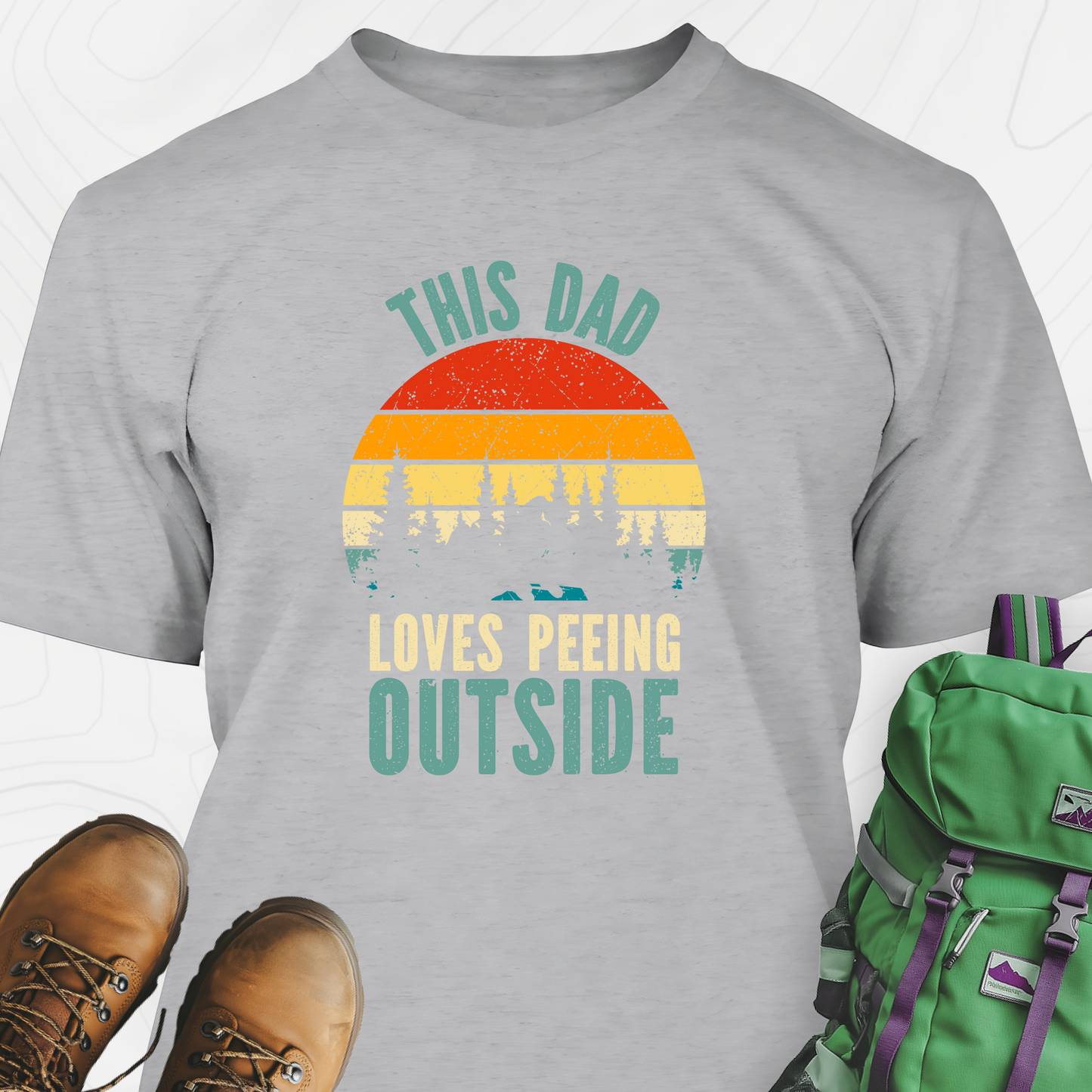 This Dad Loves Peeing Outside T-Shirt