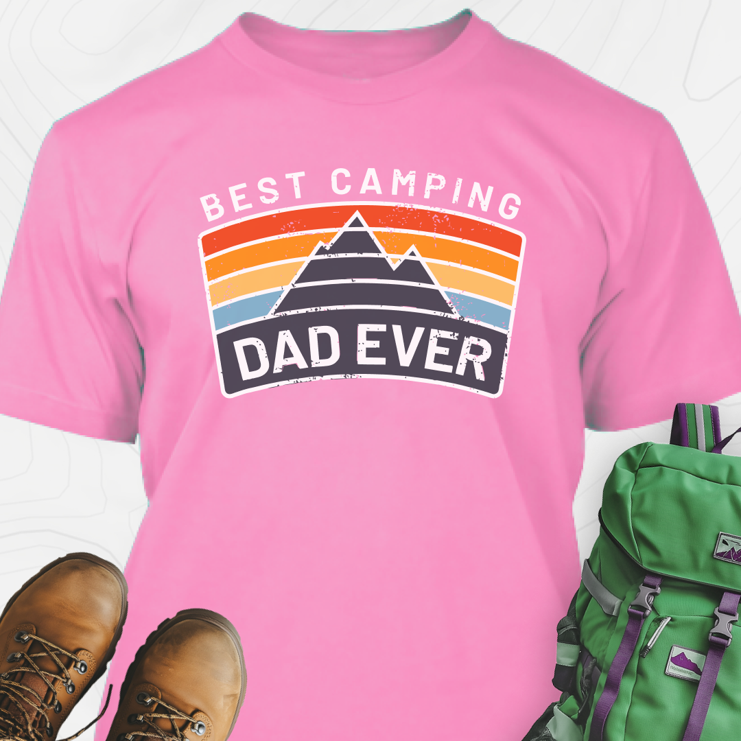 Best Camping Dad Ever T-Shirt