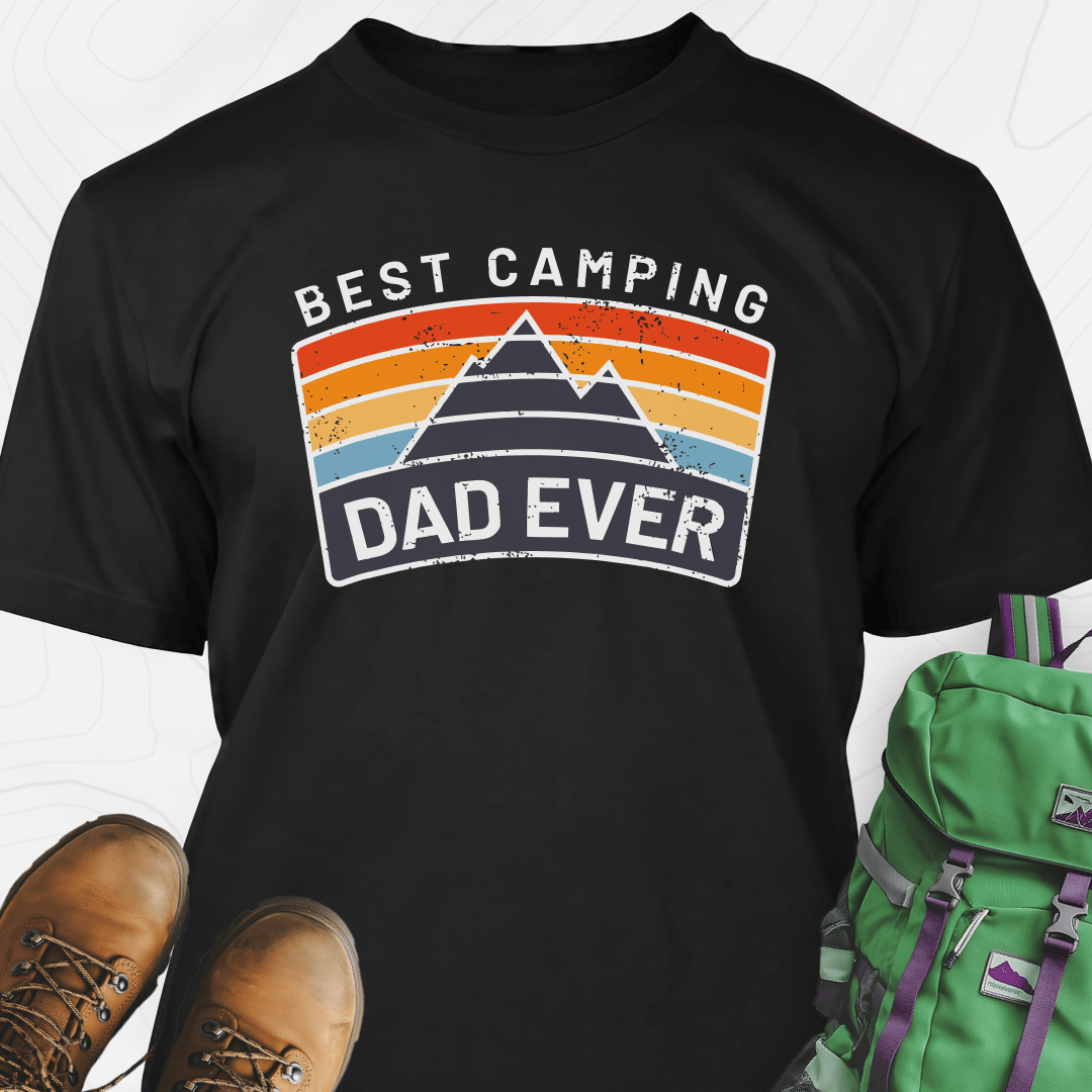 Best Camping Dad Ever T-Shirt
