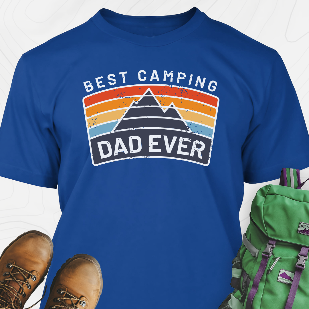 Best Camping Dad Ever T-Shirt