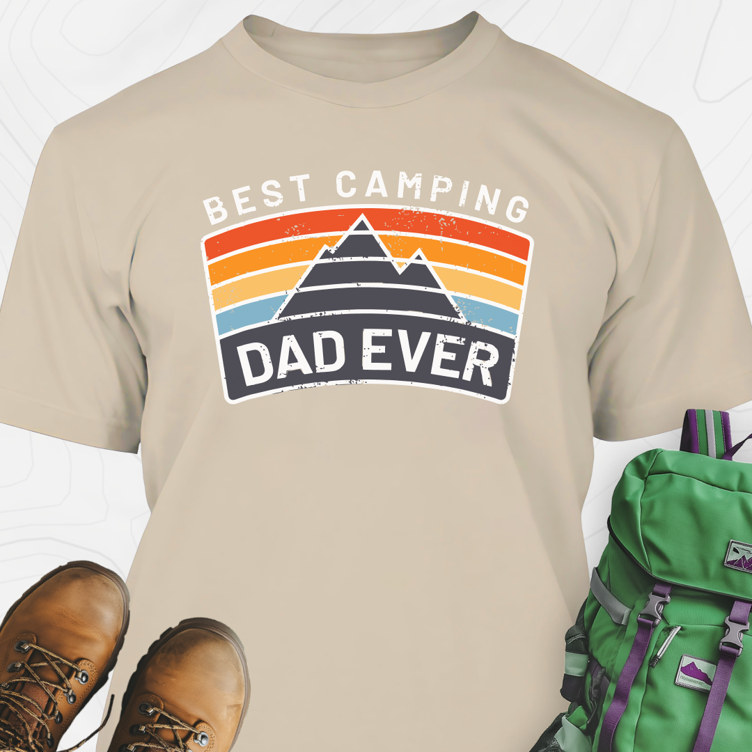 Best Camping Dad Ever T-Shirt