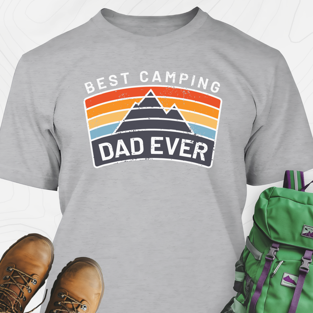 Best Camping Dad Ever T-Shirt