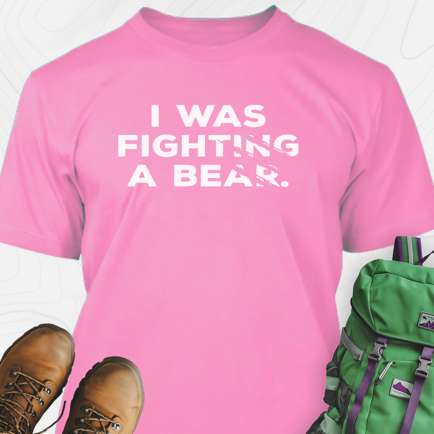 I Was Fighting a Bear T-Shirt