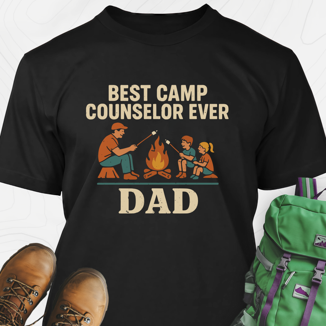 Camp Counselor Dad T-Shirt