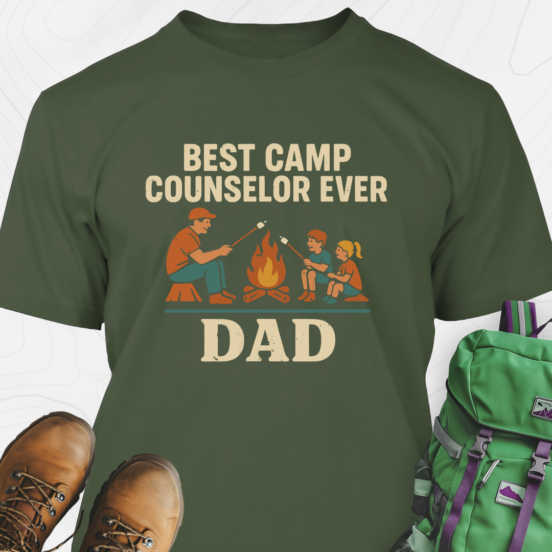 Camp Counselor Dad T-Shirt