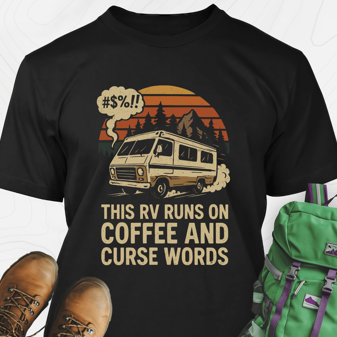 Fueled by Coffee & Curse Words T-Shirt