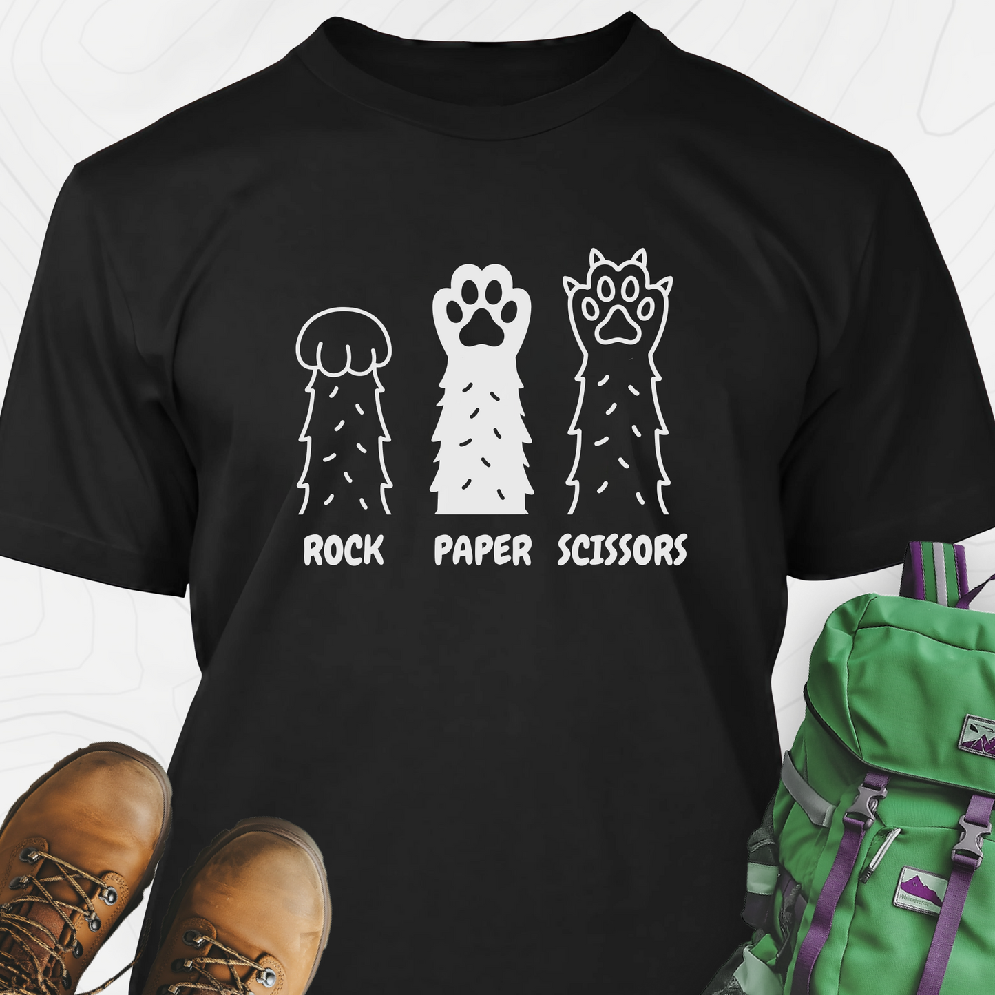 The Bear Edition: Rock, Paper, Scissors T-Shirt