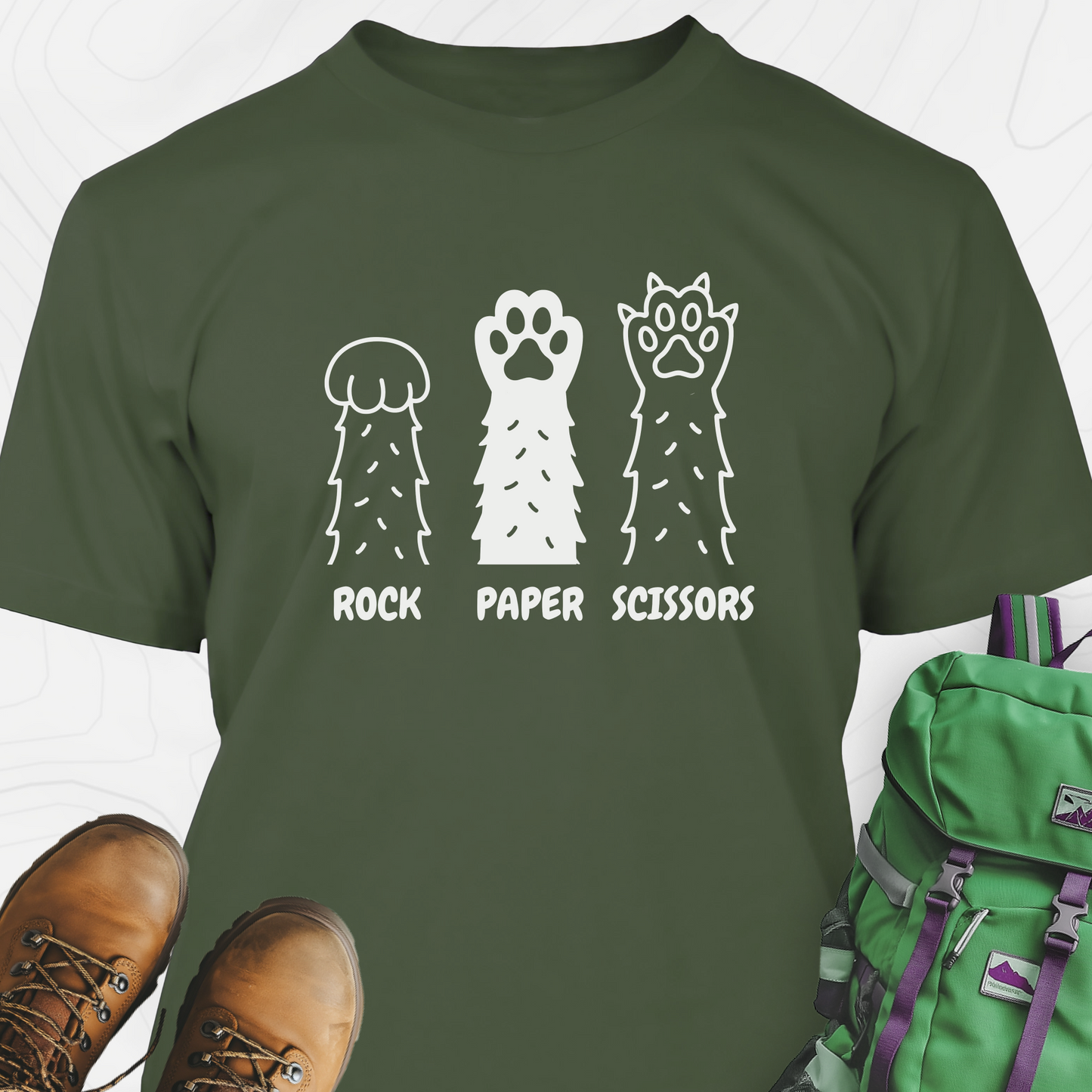 The Bear Edition: Rock, Paper, Scissors T-Shirt