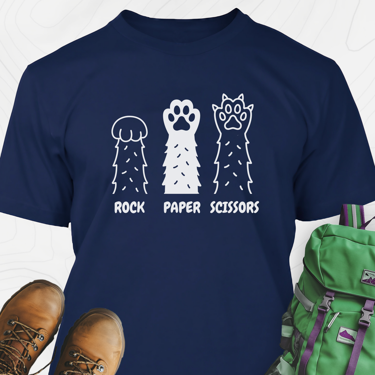 The Bear Edition: Rock, Paper, Scissors T-Shirt