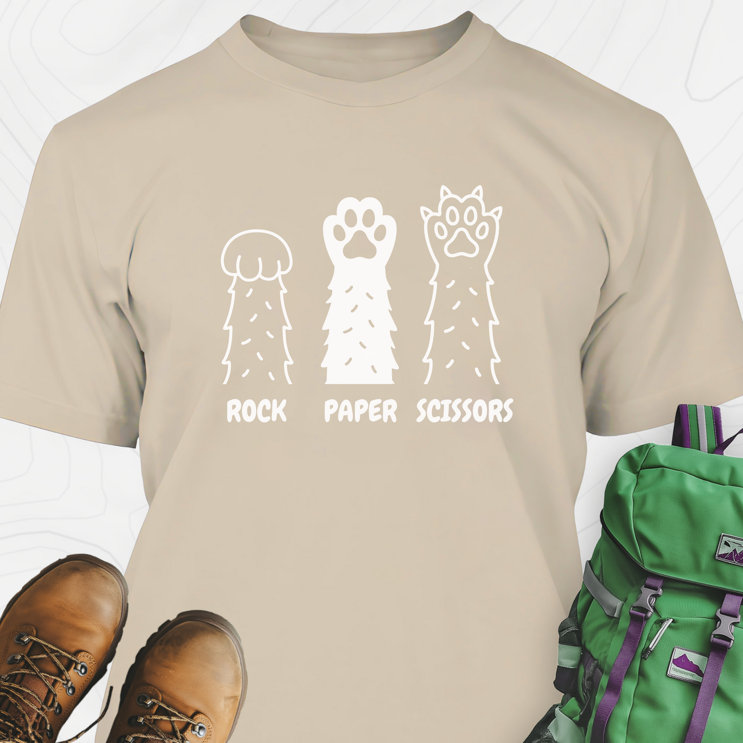 The Bear Edition: Rock, Paper, Scissors T-Shirt