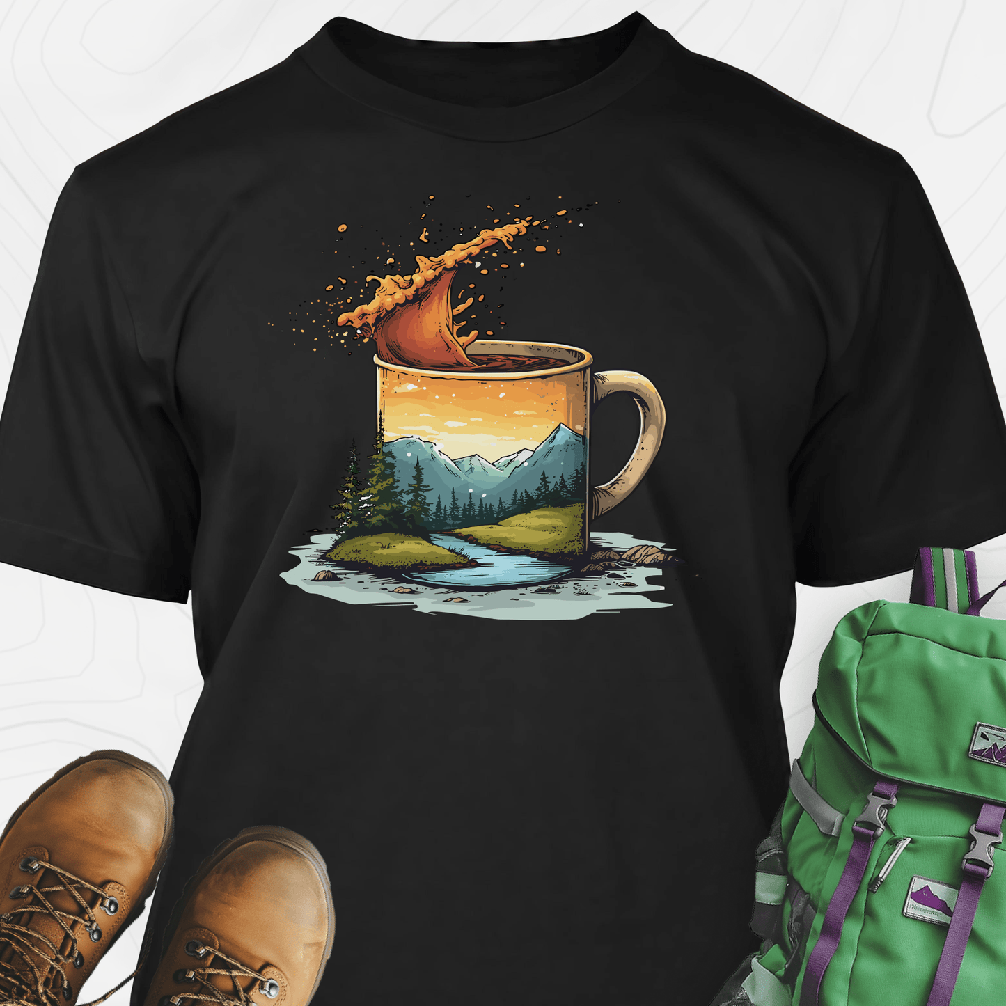 Coffee Mountains T-Shirt