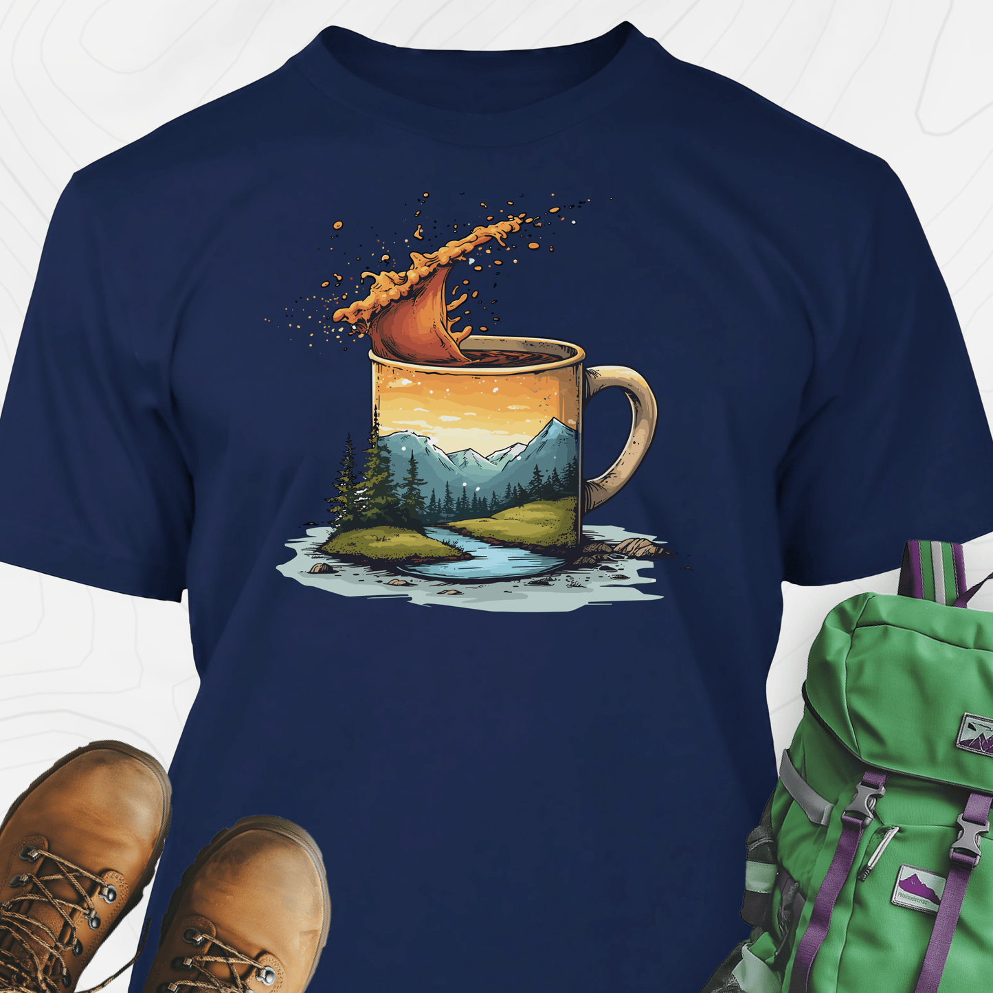 Coffee Mountains T-Shirt