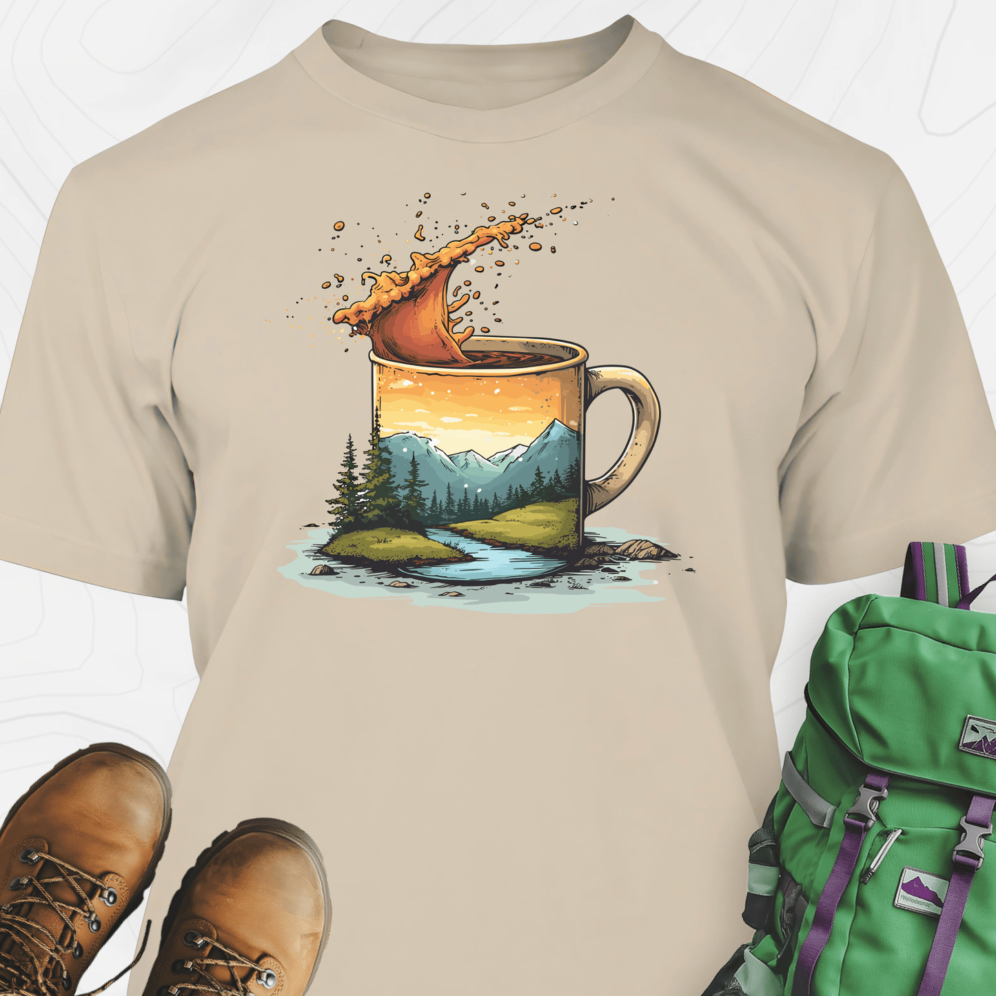 Coffee Mountains T-Shirt