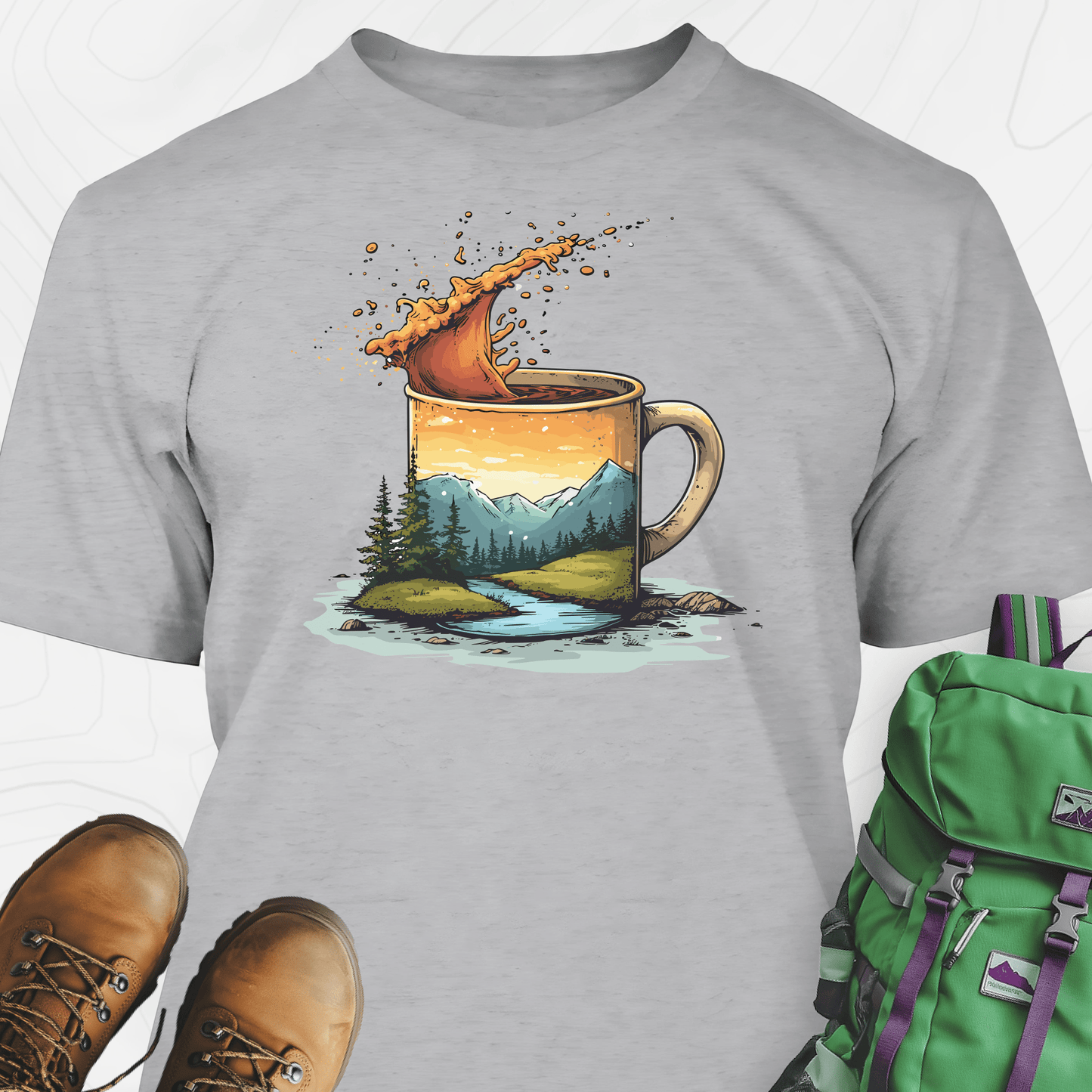 Coffee Mountains T-Shirt
