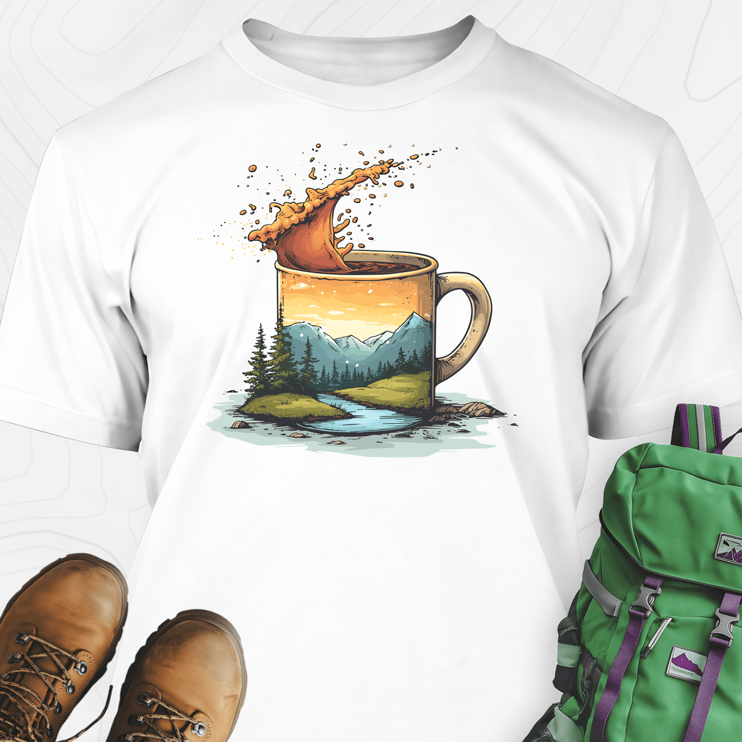 Coffee Mountains T-Shirt