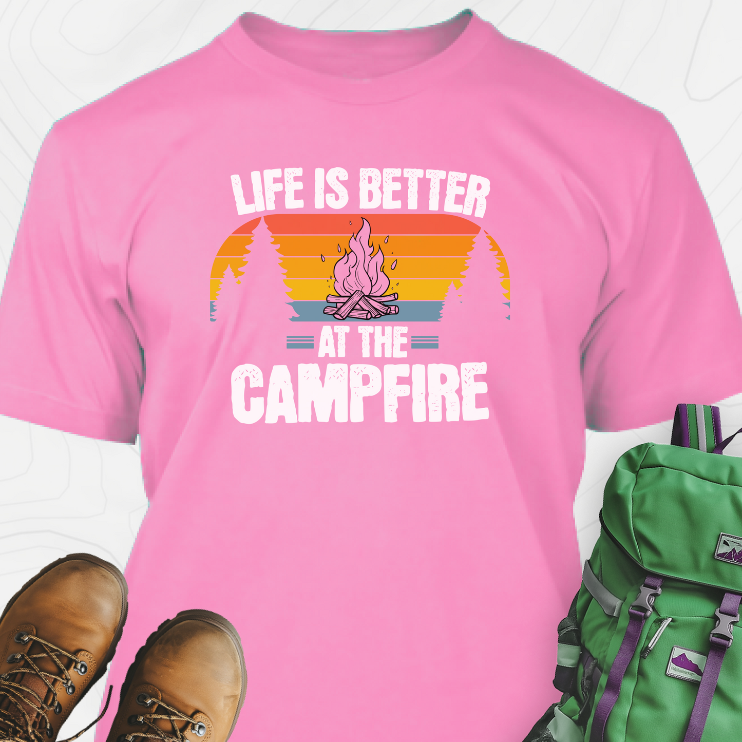 Life by the Campfire T-Shirt