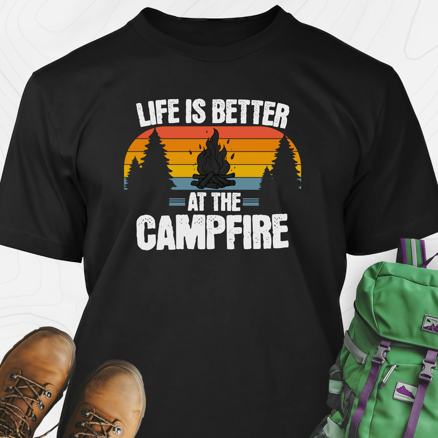 Life by the Campfire T-Shirt