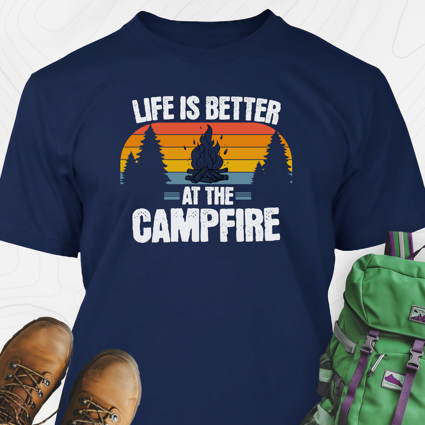 Life by the Campfire T-Shirt