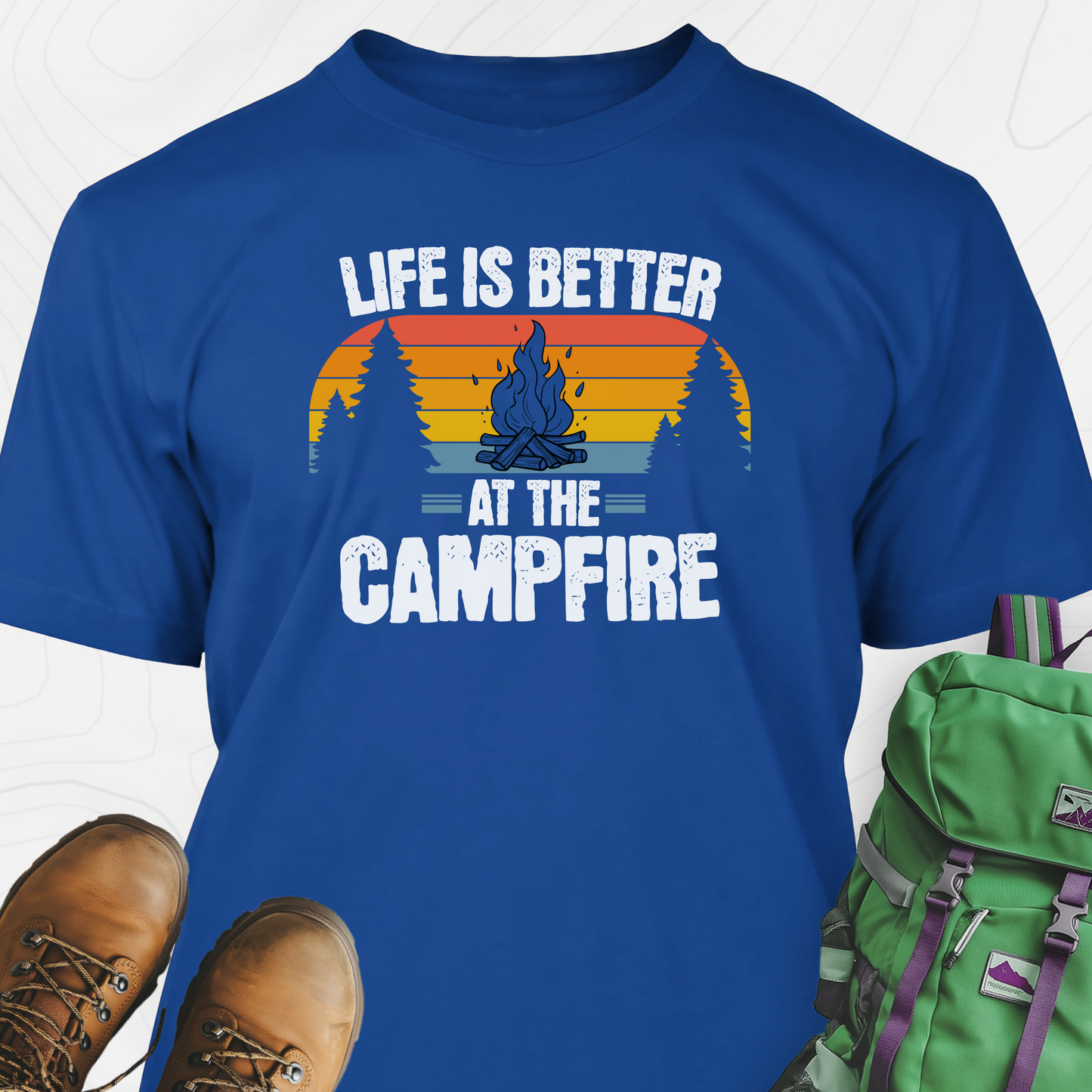 Life by the Campfire T-Shirt