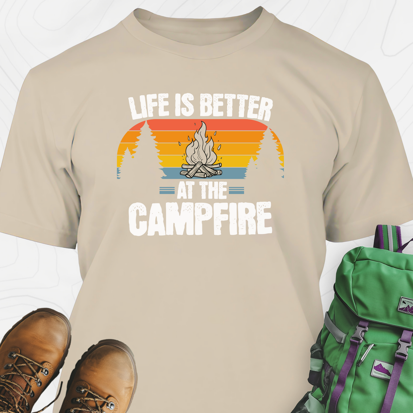 Life by the Campfire T-Shirt