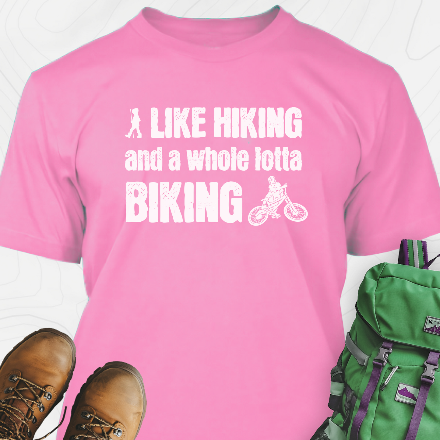 Hiking and Biking T-Shirt