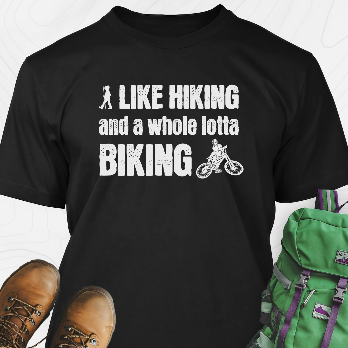 Hiking and Biking T-Shirt