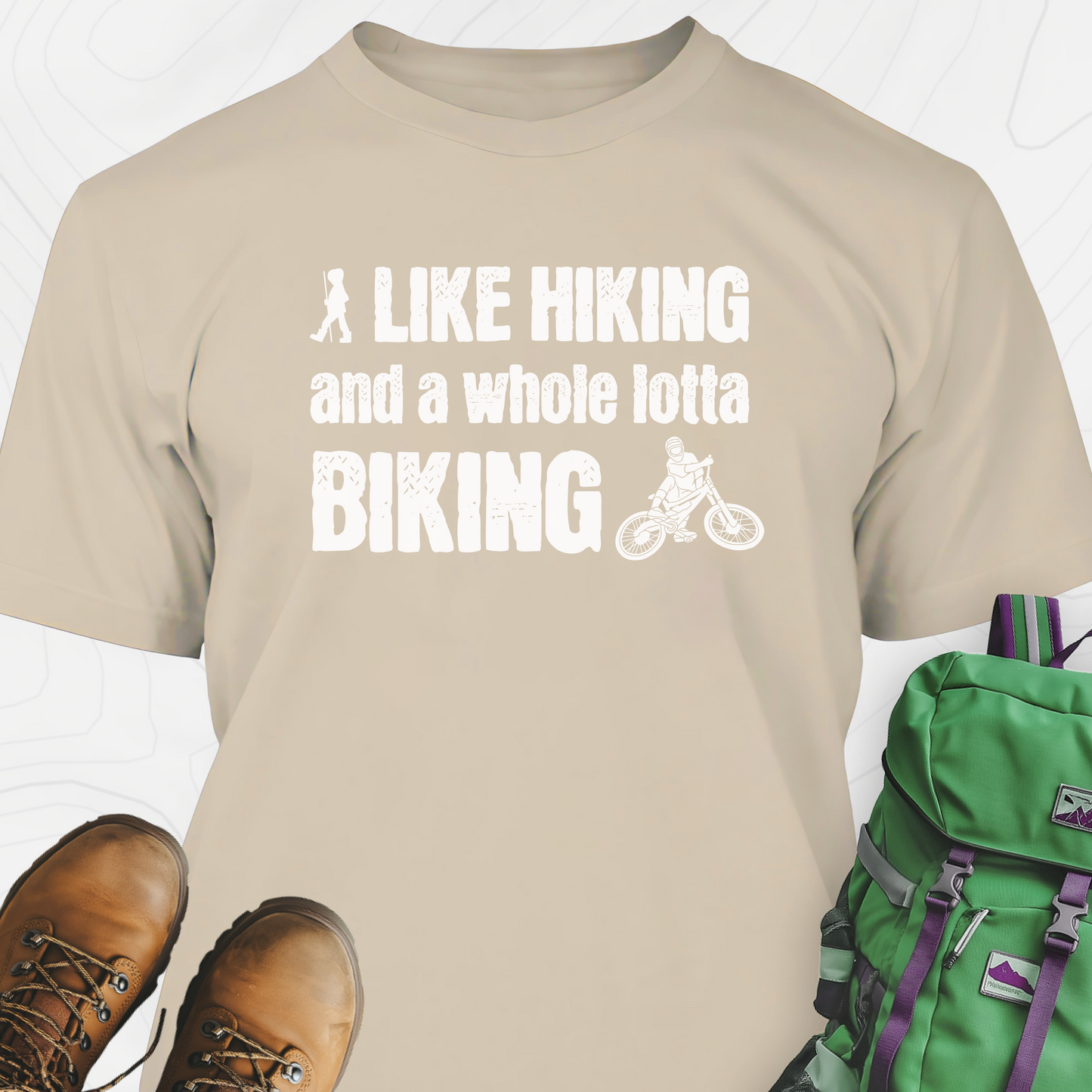 Hiking and Biking T-Shirt