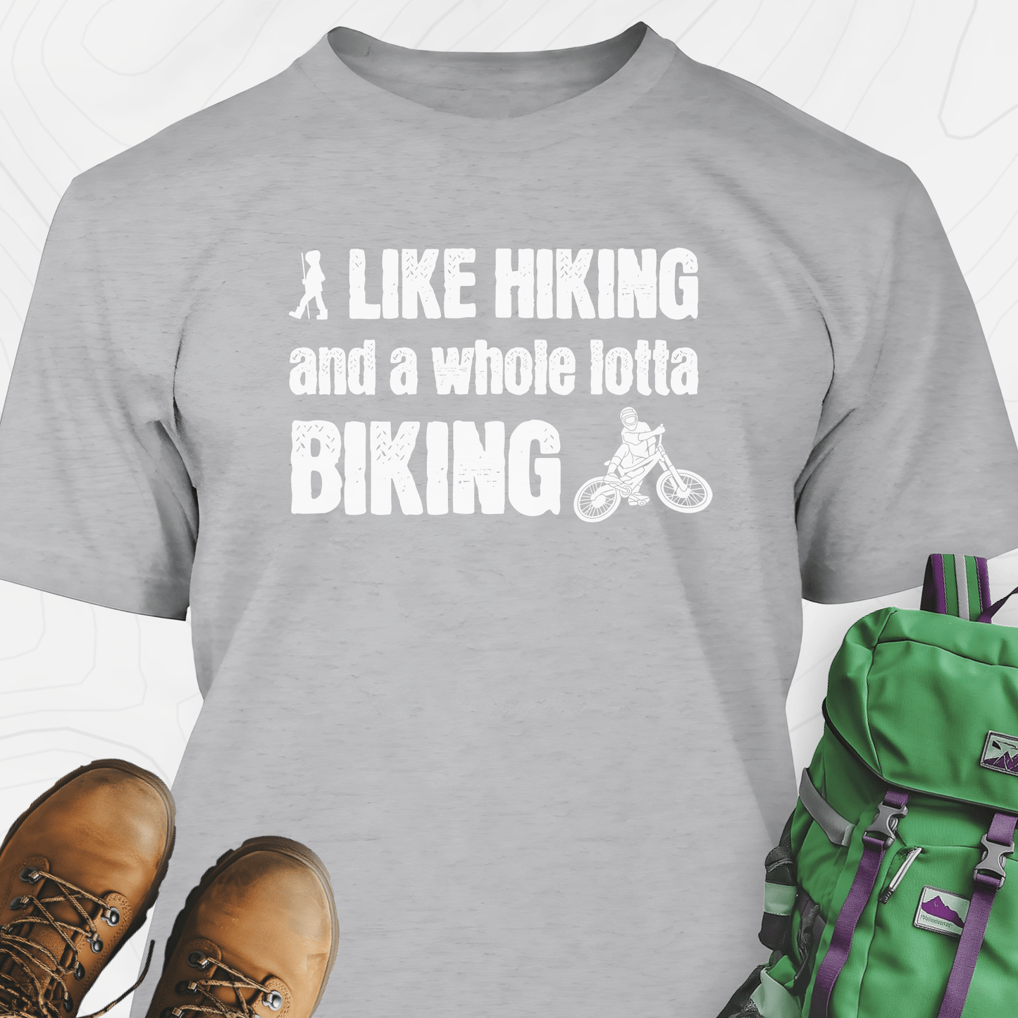Hiking and Biking T-Shirt